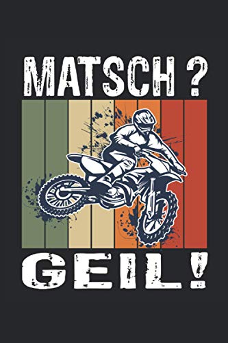 Motocross Notizbuch: Motocross Notizbuch A5 Kariert - zum planen, organisieren und notieren