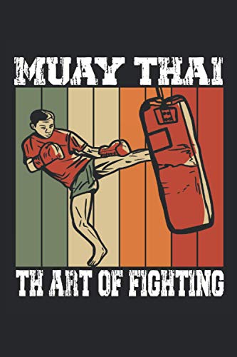 Muay Thai Notizbuch: Muay Thai Notizbuch A5 Liniert - zum planen, organisieren und notieren