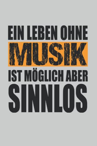 Musik: Notizbuch A5 Liniert - zum planen, organisieren und notieren