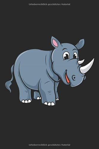 Nashorn: Notizbuch A5 Kariert - zum planen, organisieren und notieren Nashorn: Notizbuch A5 Kariert - zum planen, organisieren und notieren