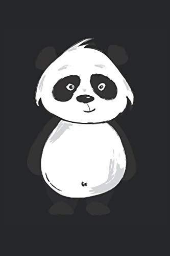 Panda: Notizbuch A5 Kariert - zum planen, organisieren und notieren