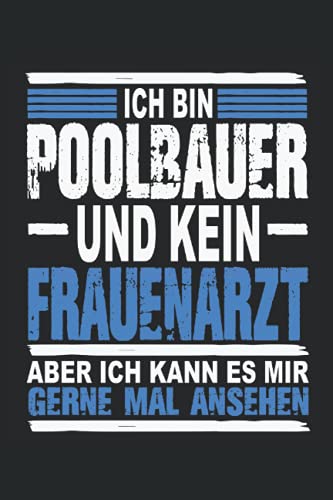 Poolbauer: Notizbuch A5 Liniert - zum planen, organisieren und notieren Poolbauer: Notizbuch A5 Liniert - zum planen, organisieren und notieren von Independently published