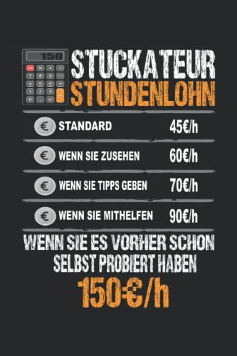 Stuckateur: Notizbuch A5 Kariert - zum planen, organisieren und notieren Stuckateur: Notizbuch A5 Kariert - zum planen, organisieren und notieren
