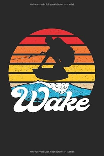 Wakeboard: Notizbuch A5 Kariert - zum planen, organisieren und notieren