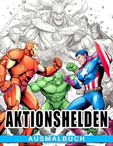 Aktionshelden Ausmalbuch Malbuch: Inspiriert von Josh Brolins ikonischen Rollen für Kinder im Alter von 10-14 Jahren von Independently published