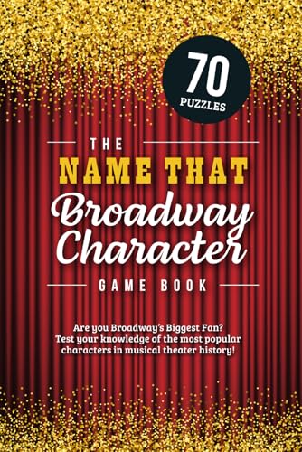 The Name That Broadway Character Game Book von Independently published