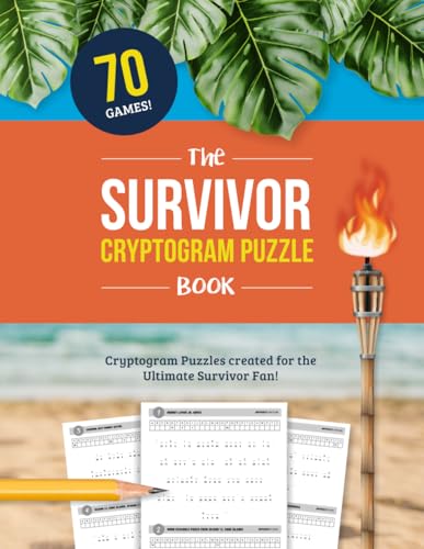 The Survivor Cryptogram Puzzle Book: Games for the Ultimate Fan of the TV Show! von Independently published