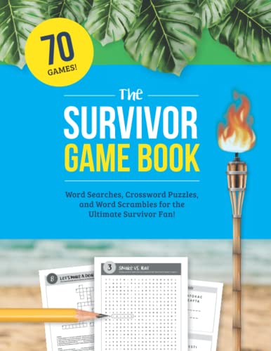 The Survivor Game Book: Word Searches, Crossword Puzzles, and Word Scrambles for the Ultimate Fan of the TV Show! von Independently published