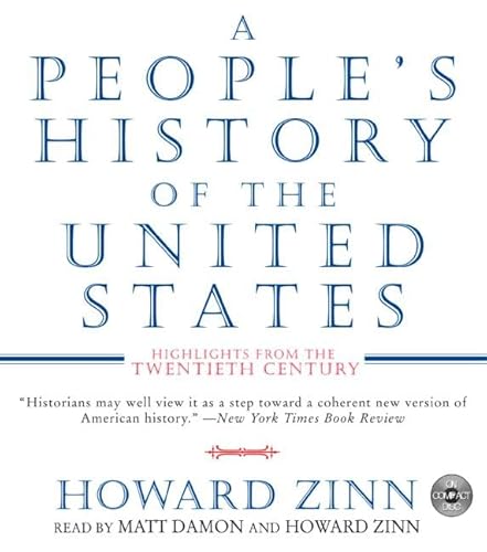 A People's History of the United States CD: Highlights from the 20th Century
