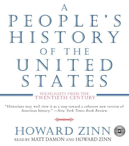 A People's History of the United States CD: Highlights from the 20th Century A People's History of the United States CD: Highlights from the 20th Century