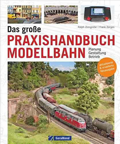 Standardwerk für Modellbahner: Das große Praxishandbuch Modellbahn. Planung – Gestaltung – Betrieb. Mit Profi-Know-How zur Modelleisenbahn, egal ob Gleissystem, Lokomotive, Elektrik oder Zubehör.