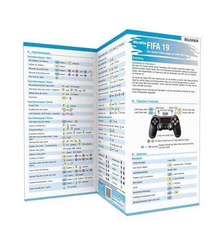 FIFA 19 - Alle Spieler-Steuerungen auf einen Blick: Für PS4 FIFA 19 - Alle Spieler-Steuerungen auf einen Blick: Für PS4 von BILDNER Verlag
