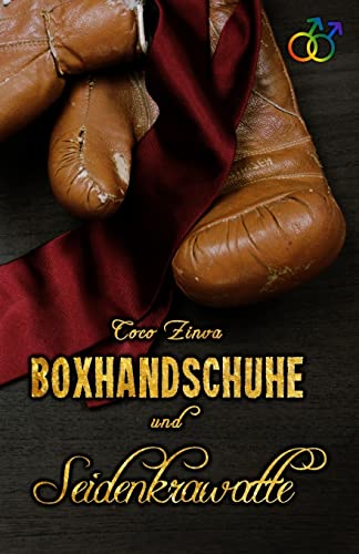 Boxhandschuhe und Seidenkrawatte