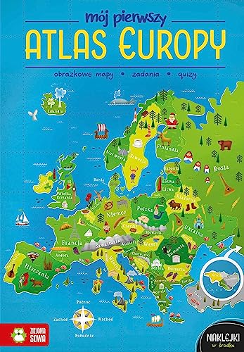 Mój pierwszy atlas Europy von Zielona Sowa