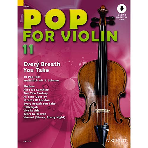 Pop for Violin: Every Breath You Take. Band 11. 1-2 Violinen. (Pop for Violin, Band 11)
