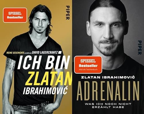 Ich bin Zlatan + Adrenalin von Zlatan Ibrahimovi + 1 exklusives Postkartenset