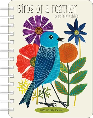 Birds of a Feather 2026 Weekly Planner Calendar von Amber Lotus Publishing