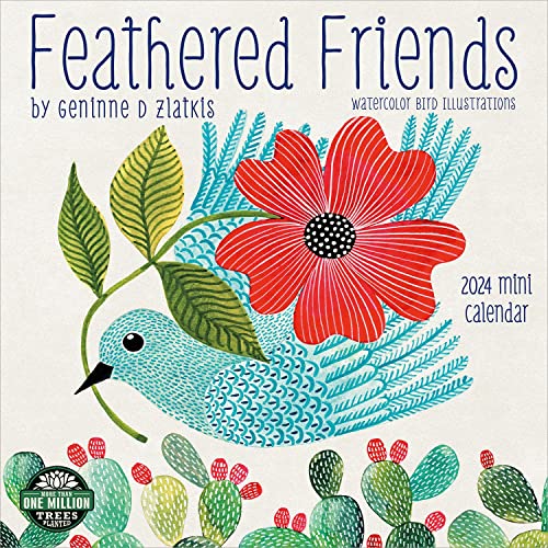 Feathered Friends 2024 Mini Calendar: Watercolour Bird Illustrations Feathered Friends 2024 Mini Calendar: Watercolour Bird Illustrations