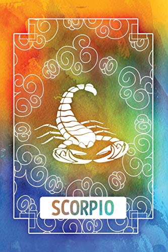 Scorpio Zodiac Journal The Scorpion: Horoscope Lined Journal 6x9 120 Pages