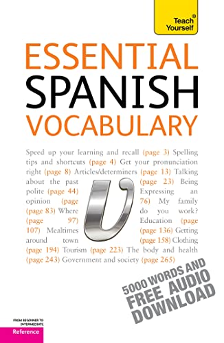 Essential Spanish Vocabulary: Teach Yourself: 5000 Words and Free Audio Download. Reference von Teach Yourself