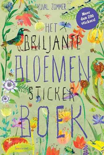 Het Briljante Bloemen Boek Stickerboek von Lemniscaat