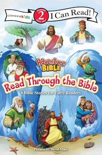 Adventure Bible Read Through the Bible: 8 Bible Stories for Early Readers (Level 2 I Can Read) von Zonderkidz
