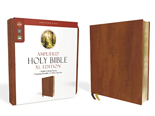 Amplified Holy Bible, XL Edition, Leathersoft, Brown Amplified Holy Bible, XL Edition, Leathersoft, Brown