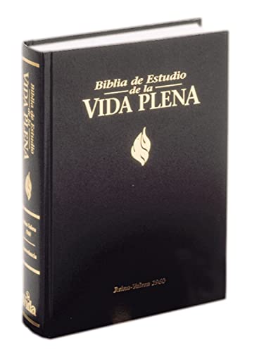 Biblia de estudio de la vida plena RVR 1960, Tapa dura, con índice