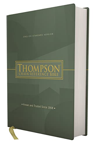 ESV, Thompson Chain-Reference Bible, Hardcover, Red Letter: English Standard Version, Red Letter
