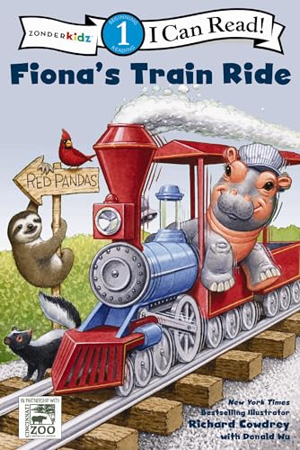 Fiona's Train Ride: Level 1 (I Can Read! / A Fiona the Hippo Book) von Zonderkidz