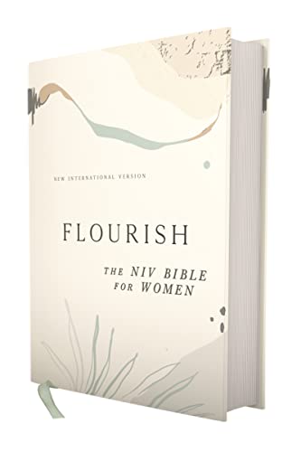 Flourish: The NIV Bible for Women, Hardcover, Multi-color/Cream, Comfort Print: New International Version Bible for Women, Comfort Print