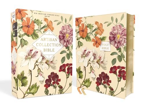 NASB, Artisan Collection Bible, Leathersoft, Almond Floral, Red Letter, 1995 Text, Comfort Print: New American Standard Bible, Almond Floral, ... Red Letter Edition, 1995 Text, Comfort Print