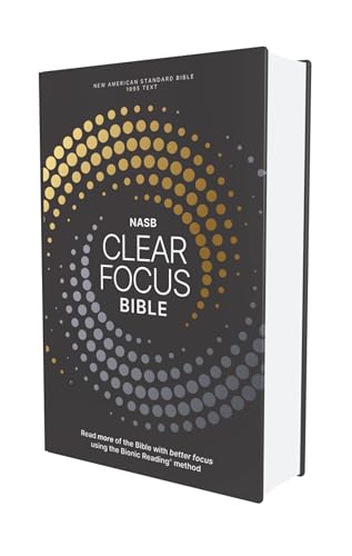 NASB, Clear Focus Bible, Hardcover, Charcoal/Gold: Read more of the Bible with better focus NASB, Clear Focus Bible, Hardcover, Charcoal/Gold: Read more of the Bible with better focus von Zondervan