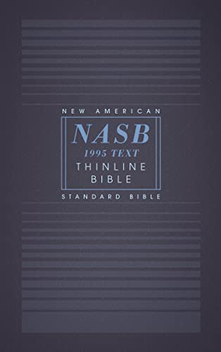 NASB, Thinline Bible, Paperback, Red Letter, 1995 Text, Comfort Print