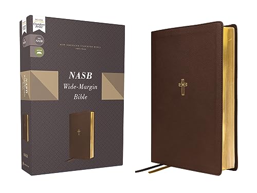 NASB, Wide Margin Bible, Leathersoft, Brown, Red Letter, 1995 Text, Comfort Print: New American Standard Bible, Brown, Leathersoft, Wide Margin Bible, Red Letter, 1995 Text, Comfort Print NASB, Wide Margin Bible, Leathersoft, Brown, Red Letter, 1995 Text, Comfort Print: New American Standard Bible, Brown, Leathersoft, Wide Margin Bible, Red Letter, 1995 Text, Comfort Print