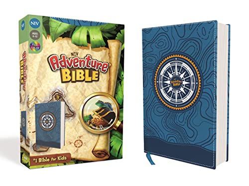 NIV, Adventure Bible, Leathersoft, Blue, Full Color: New International Version, Blue, Leathersoft, Full Color NIV, Adventure Bible, Leathersoft, Blue, Full Color: New International Version, Blue, Leathersoft, Full Color