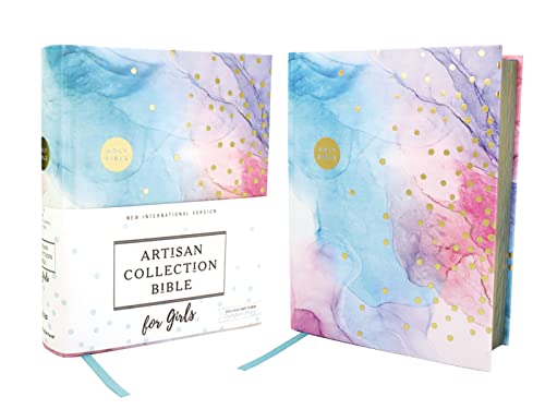 NIV, Artisan Collection Bible for Girls, Cloth over Board, Multi-color, Art Gilded Edges, Red Letter, Comfort Print: New International Version, ... for Girls, Multi-Color, Comfort Print