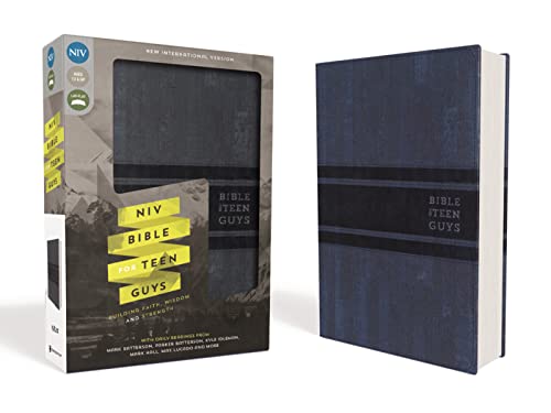 NIV, Bible for Teen Guys, Leathersoft, Blue: Building Faith, Wisdom and Strength NIV, Bible for Teen Guys, Leathersoft, Blue: Building Faith, Wisdom and Strength