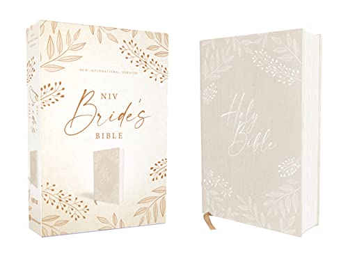 NIV, Bride's Bible, Cloth over Board, Cream, Red Letter, Comfort Print: New International Version, Bride's Bible, Cream, Cloth over Board, Red Letter, Comfort Print