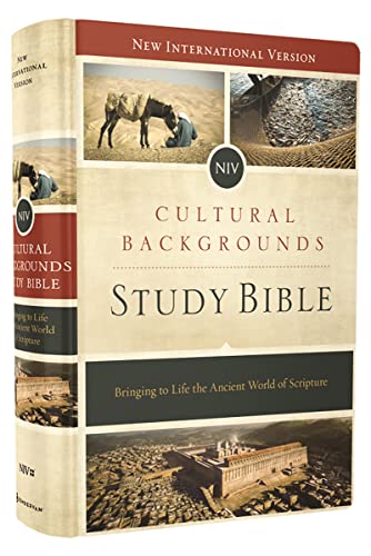 NIV, Cultural Backgrounds Study Bible (Context Changes Everything), Hardcover, Red Letter: Bringing to Life the Ancient World of Scripture NIV, Cultural Backgrounds Study Bible (Context Changes Everything), Hardcover, Red Letter: Bringing to Life the Ancient World of Scripture