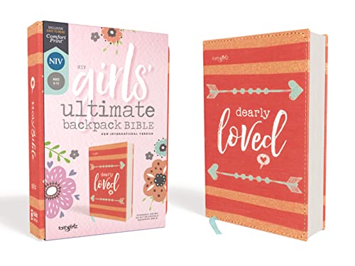 NIV, Girls' Ultimate Backpack Bible, Faithgirlz Edition, Compact, Flexcover, Coral, Red Letter, Comfort Print: New International Version, Girls' Ultimate Backpack Bible, Coral Flexcover, Comfort Print NIV, Girls' Ultimate Backpack Bible, Faithgirlz Edition, Compact, Flexcover, Coral, Red Letter, Comfort Print: New International Version, Girls' Ultimate Backpack Bible, Coral Flexcover, Comfort Print