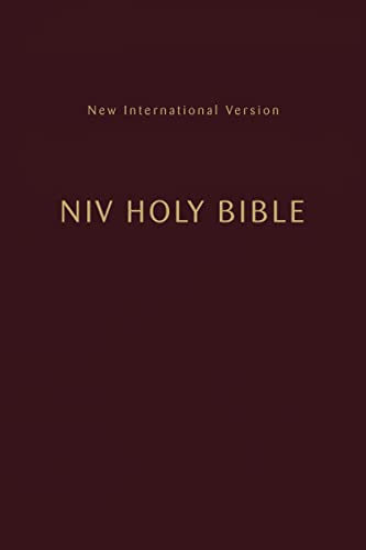 NIV, Holy Bible, Compact, Paperback, Burgundy, Comfort Print: New International Version, Burgundy, Comfort Print von HarperCollins