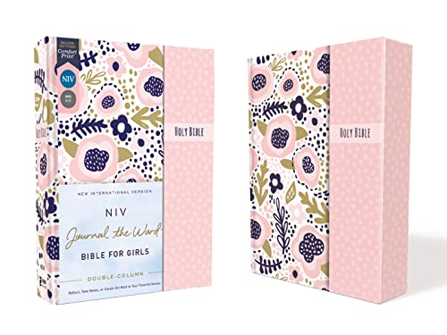 NIV, Journal the Word Bible for Girls, Double-Column, Hardcover, Pink, Magnetic Closure, Red Letter, Comfort Print: Reflect, Take Notes, or Create Art Next to Your Favorite Verses NIV, Journal the Word Bible for Girls, Double-Column, Hardcover, Pink, Magnetic Closure, Red Letter, Comfort Print: Reflect, Take Notes, or Create Art Next to Your Favorite Verses
