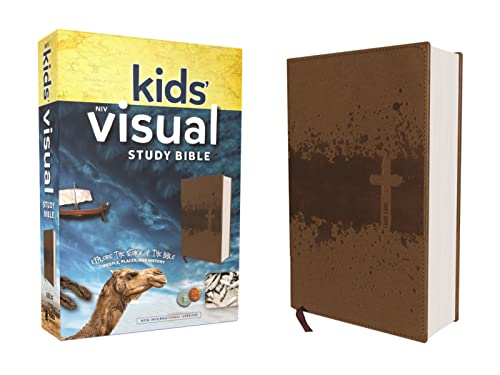 NIV, Kids' Visual Study Bible, Leathersoft, Bronze, Full Color Interior: Explore the Story of the Bible---People, Places, and History NIV, Kids' Visual Study Bible, Leathersoft, Bronze, Full Color Interior: Explore the Story of the Bible---People, Places, and History