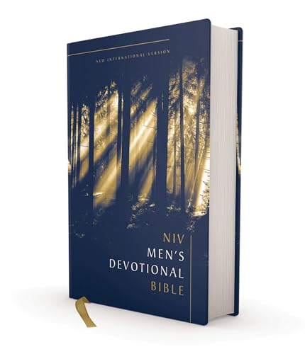 NIV, Men's Devotional Bible (By Men, for Men), Hardcover, Comfort Print: New International Version, Men's Devotional Bible, Comfort Print