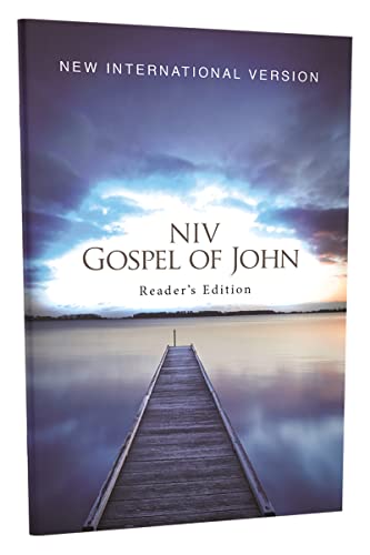 NIV, Pocket Gospel of John, Reader's Edition, Paperback NIV, Pocket Gospel of John, Reader's Edition, Paperback