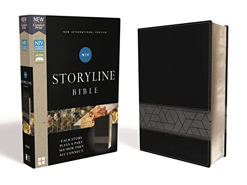 NIV, Storyline Bible, Leathersoft, Black, Comfort Print: Each Story Plays a Part. See How They All Connect. NIV, Storyline Bible, Leathersoft, Black, Comfort Print: Each Story Plays a Part. See How They All Connect.