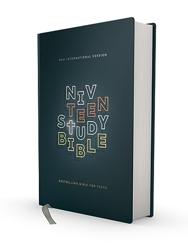 NIV, Teen Study Bible (For Life Issues You Face Every Day), Hardcover, Navy, Comfort Print: New International Version, Teen Study Bible, Navy, Comfort Print