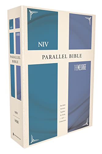 NIV, The Message, Parallel Bible, Hardcover: Two Bible Versions Together for Study and Comparison NIV, The Message, Parallel Bible, Hardcover: Two Bible Versions Together for Study and Comparison