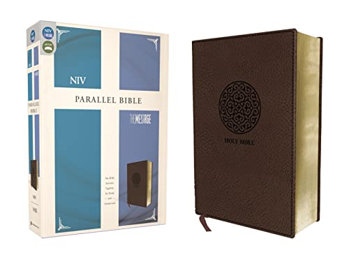 NIV, The Message, Parallel Bible, Leathersoft, Brown: Two Bible Versions Together for Study and Comparison NIV, The Message, Parallel Bible, Leathersoft, Brown: Two Bible Versions Together for Study and Comparison